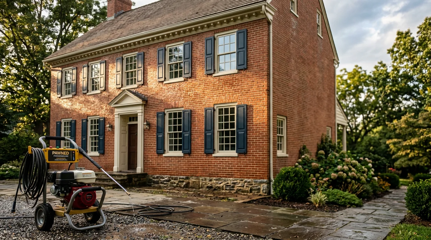 Professional power washing and pressure cleaning